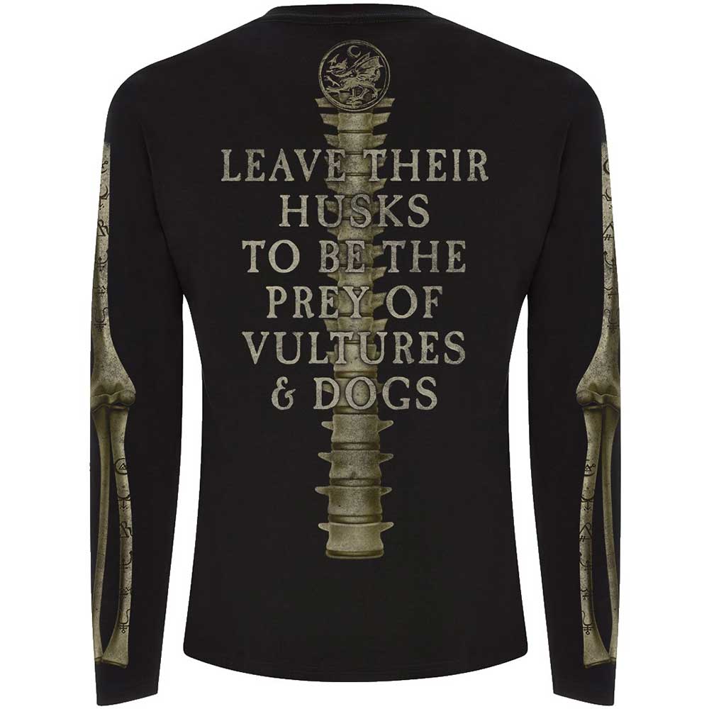 Cradle Of Filth Unisex Adult Skeleton Long-Sleeved T-Shirt