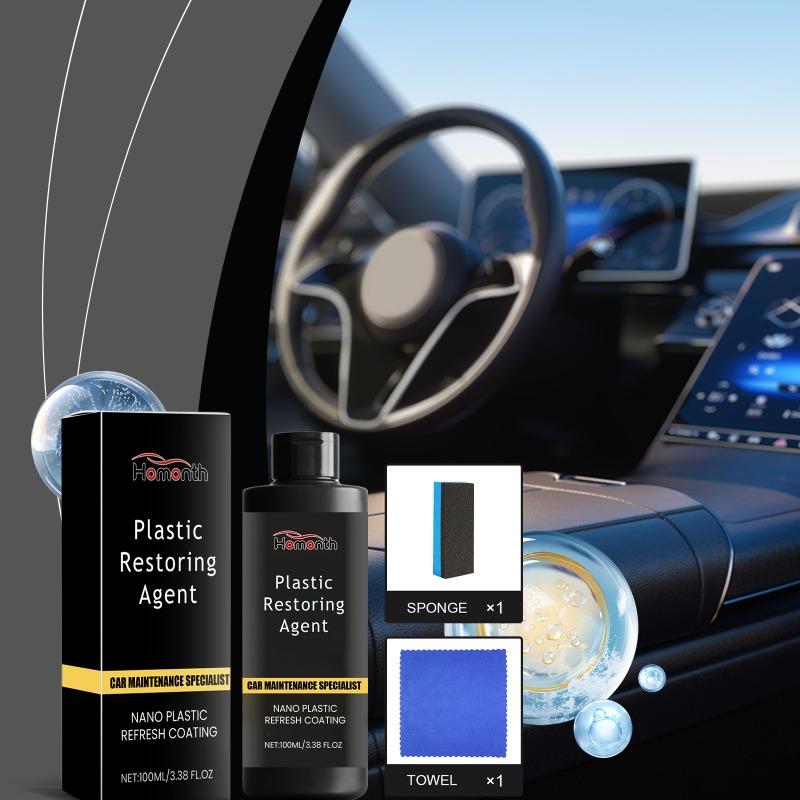 Universal Car Interior Cleaning and Maintenance Agent Automotive Nanoplastic Repair Agent Refurbishment and Repair Coating Tools