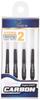 Cosmodarts Fit Shaft Carbon Hybrid Spin C Black 2