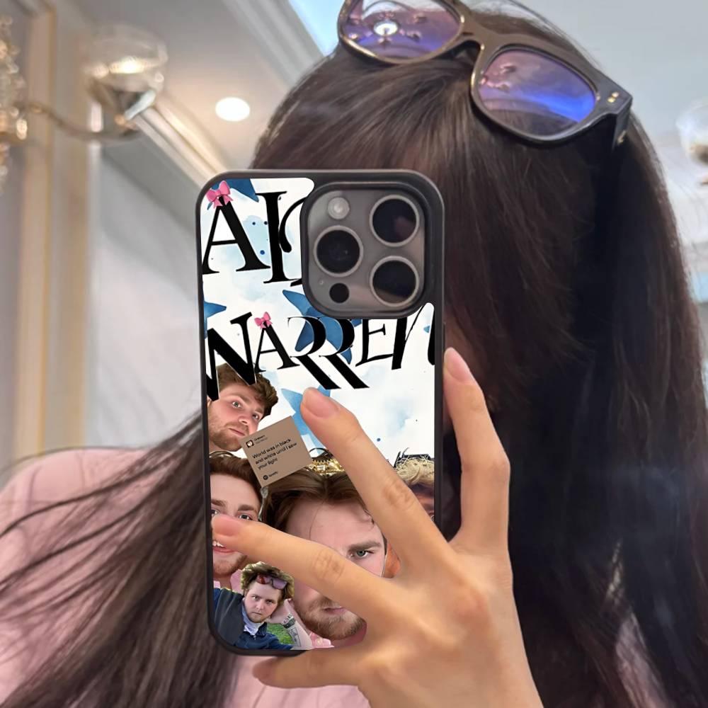 Popular A-alex Music Singer W-warren For IPhone 11 12 13 14 15 16 17 Pro Max Plus TPU+PC Shockproof Back Phone Cases