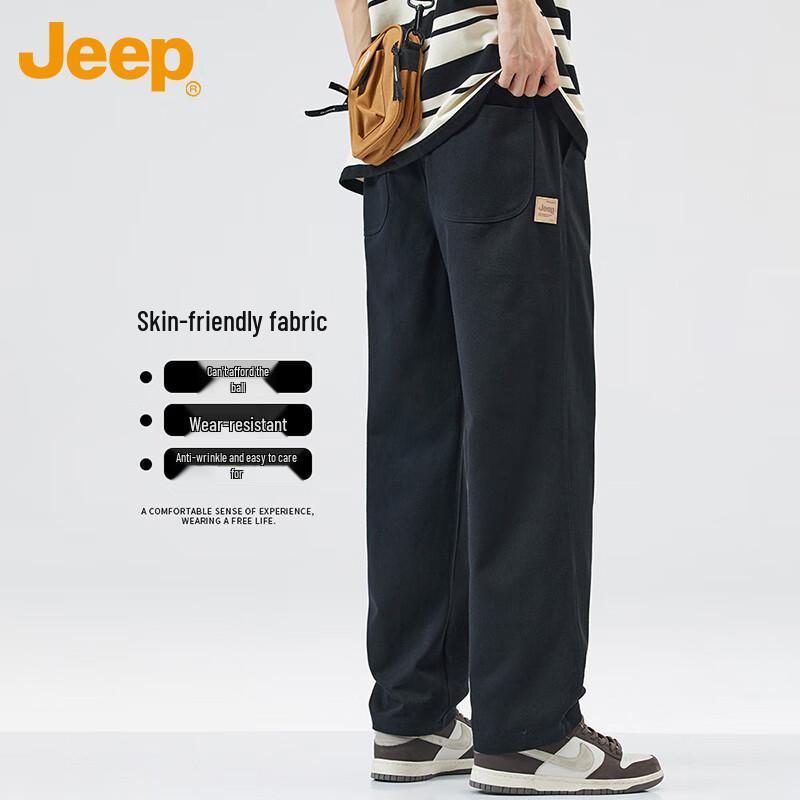

Jeep Men s Pure Cotton Casual Cargo Pants 4XL