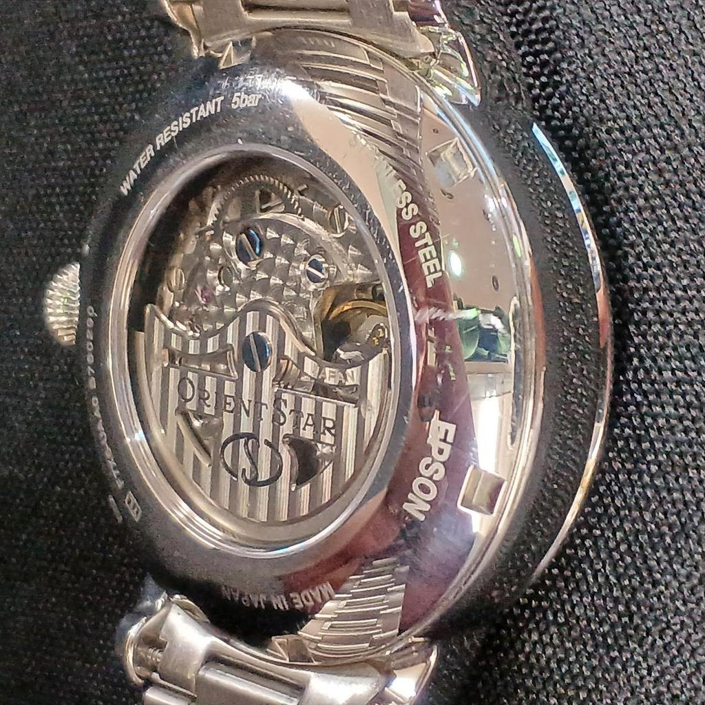 Used ORIENT STAR RK-AM0004B Mechanical Moon Phase