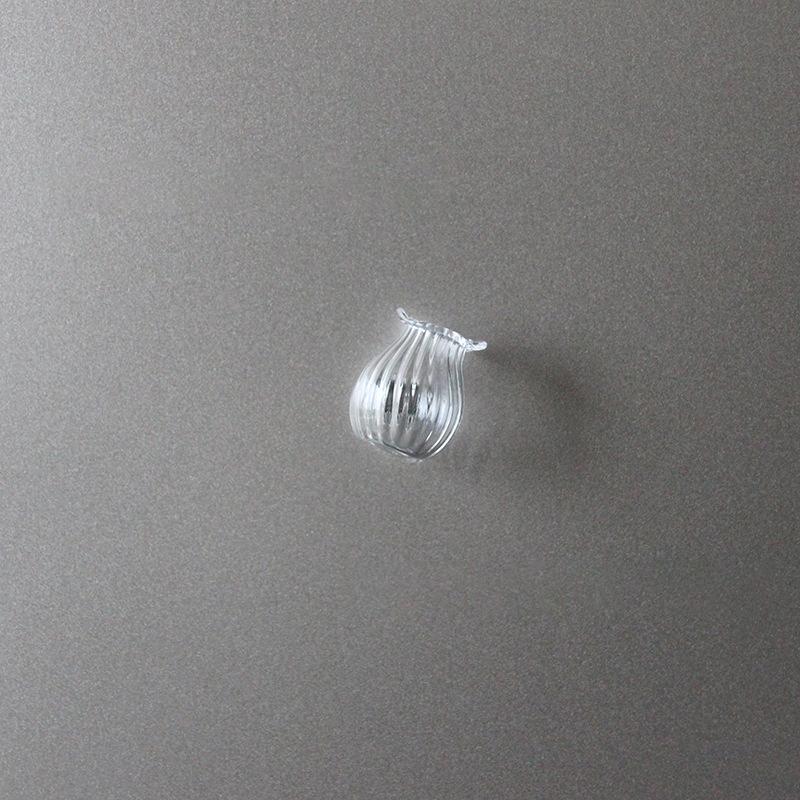 Mini Glass Vase Fridge Magnet Diy Porcelain Vase Flowers Refrigerator Message Sticker Plant Magnet Green Gift Kitchen