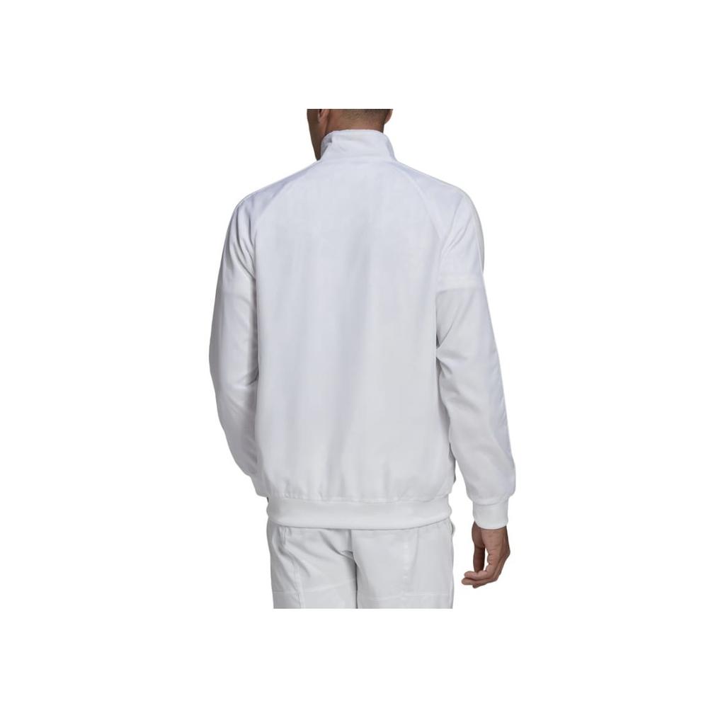 Adidas Uniforia Logo Fashion Simple Sports Jacket Men Jacket White FR4316