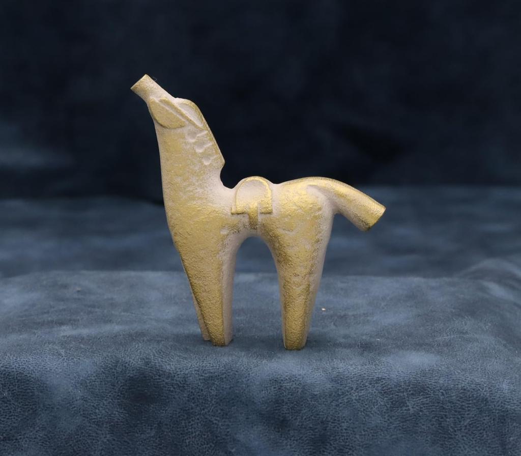 Takenaka Bronze 2026 Tierkreis des vom Bildhauer Sotaro Traditionelles Kunsthandwerk "Jahr Pferd" Saegusa, [Ippo]