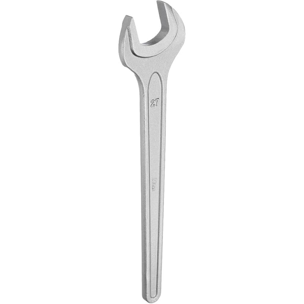 HARFINGTON Single Open Ended Spanner Wrench, 46mm, Thicken CR-V Steel Open End Wrench Tool for for Automotive Repair and Furniture Assembly, Grey