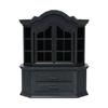 Solid Plastic Mini Cabinet Bookshelf Model Dollhouses Accessories For Bedroom Kitchen Living Room Tiny House Decoration