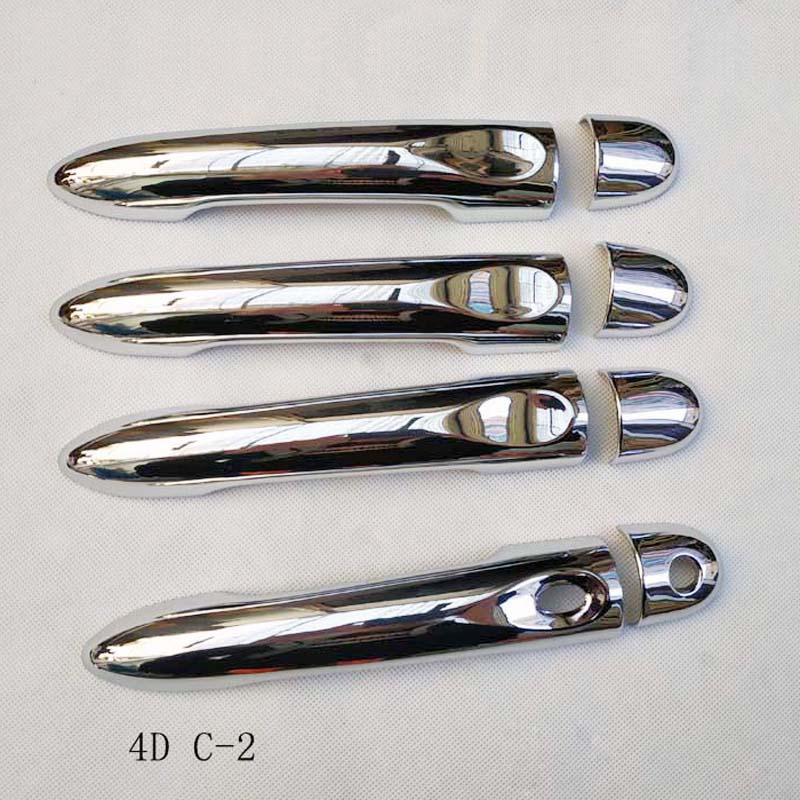 Abs Chrome Door Handle Cover for Renault Megane 3 Iii 2009 2010 2011 2012 2013 2014 2015 2016 Car Accessories Plastic