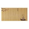 Bamboo Printed Lnsulation Cutlery Mat, Chinese Zen Bamboo Tea Set Cushion Home Dining Table Tea Table Decorative Mat 60X30CM