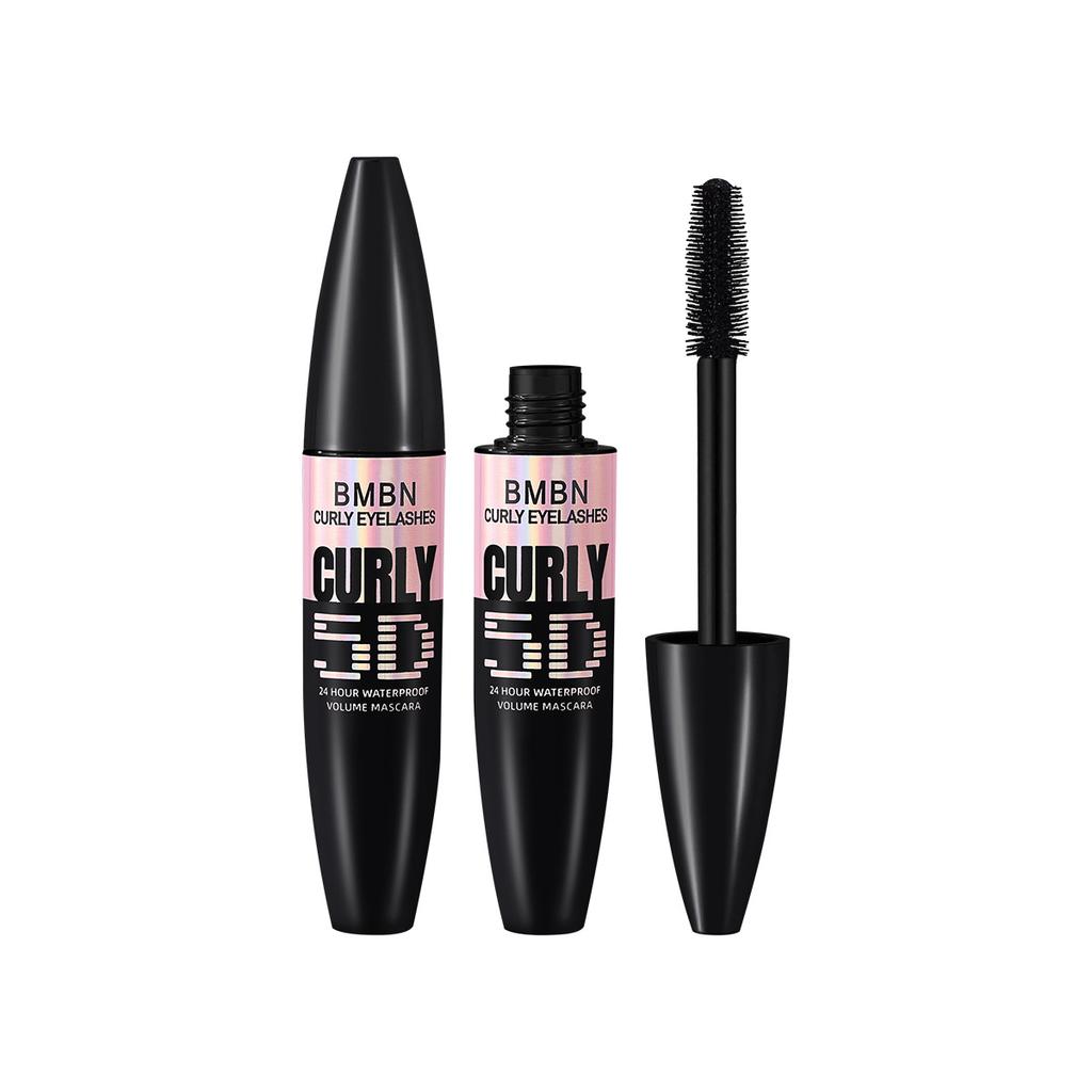 Mascara 5D Volume Riccio 24 Ore Impermeabile Lunga Tenuta Anti-Macchia Trucco Ciglia