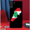 Lebanon Flag Case For Samsung Galaxy S22 S23 Ultra S21 S20 FE S9 S10 S22 S23 Plus Note 10 Note 20 Ultra Cover