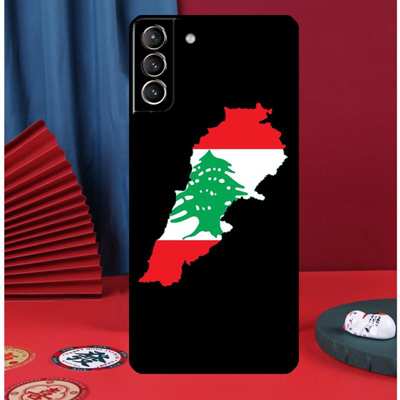 Lebanon Flag Case For Samsung Galaxy S22 S23 Ultra S21 S20 FE S9 S10 S22 S23 Plus Note 10 Note 20 Ultra Cover