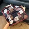 New 71 * 71cm Korean version small square scarf women's silk scarf spring and summer thin sunscreen scarf neck protection tied bag headband scarf