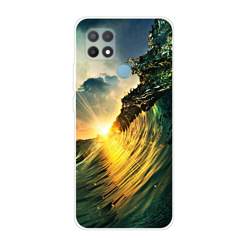 For OPPO A15 Case Soft Silicone Back Cover Case On For OPPO A15S A15 A 15 Phone Back Cover For OPPO A15 2020 CPH2185 Fundas Case