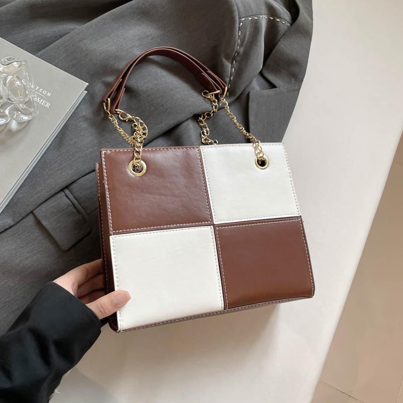 Versatile messenger bag women's 2025 new trendy spring fashion chain bag shoulder small square bag
