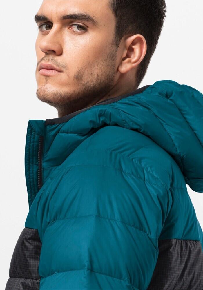 Jacket Jack Wolfskin Dna Tundra Down Hoody M Blue Coral