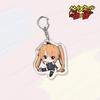 Anime High School DxD HERO Acrylic Keychains Pendant Rias Kureha Accessories Car Key Chain Key Ring Phone Bag Hanging Jewelry