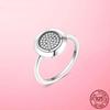925 Silver Stackable Infinite Heart Daisy Flower Ring for Women Original Silver 925 Rings Brand Jewelry Gift