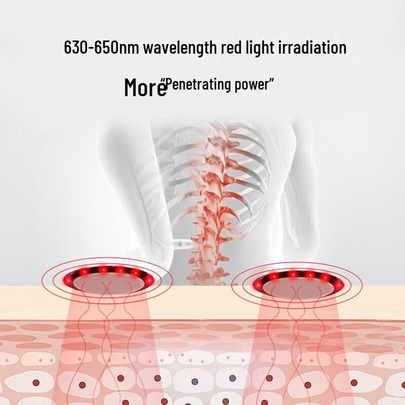 PANGAO Lumbar Waist Massager with Heat CN Plug (adapter Included)