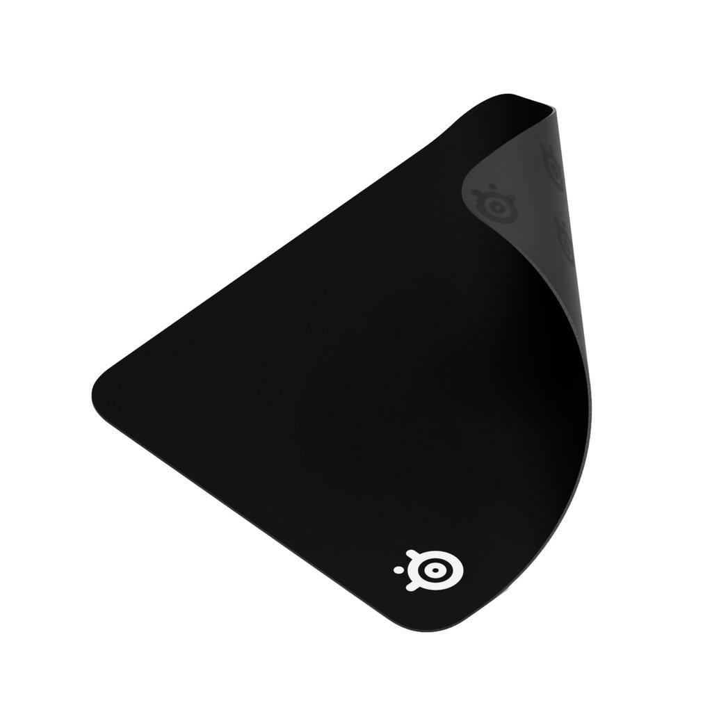 SteelSeries Gaming Mouse Medium 32cm x 27cm x QcK 63004 Pad, Cloth, Size, Black, 0.2cm,