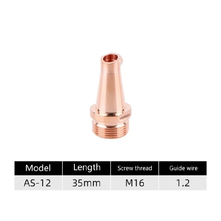 Durable Welding Head Nozzle Smooth Wire Feeding for Efficient Welding Nozzles