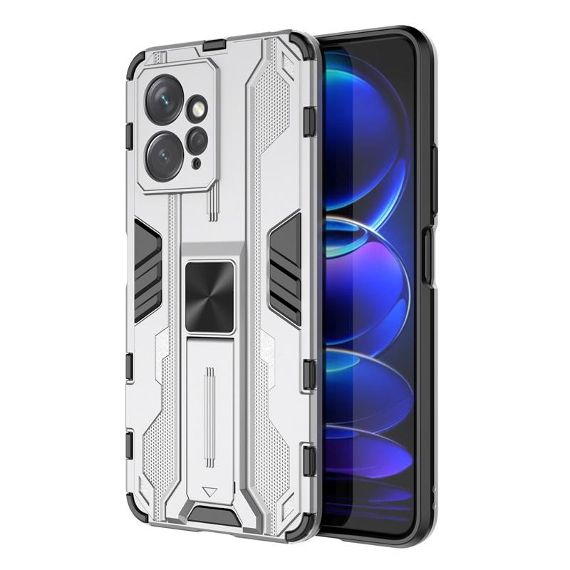 Funda For Xiaomi Redmi Note 12 4G Case Magnetic Stand Holder Back Cover for Redmy Not 12 Note12 4G Shockproof Armor Phone Cases