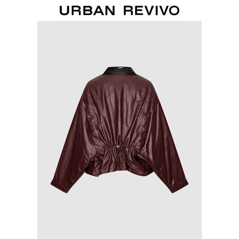 UR2025 Women's Retro Pleated Padded Jacket