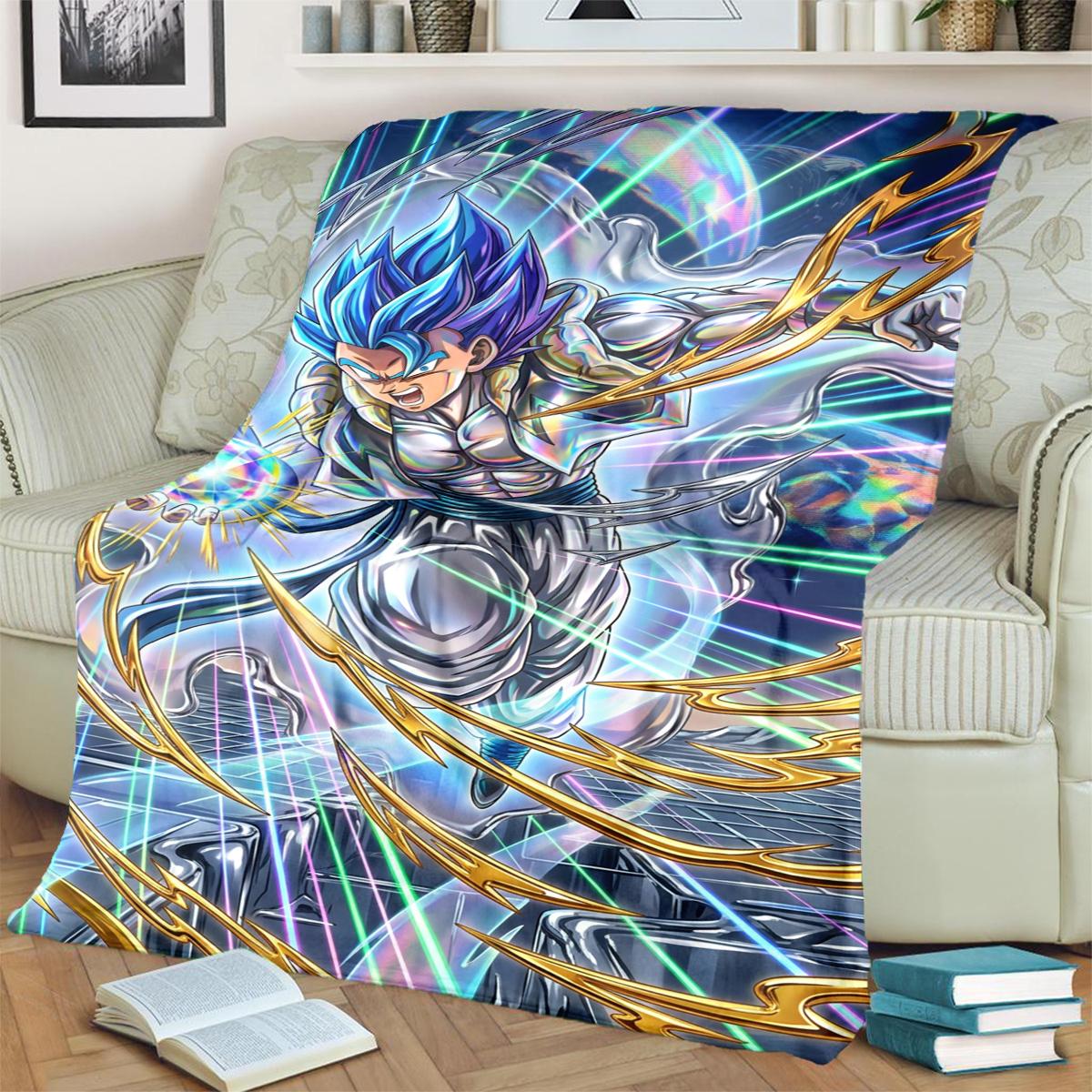 

Dragon Ball! Design Blanket Soft Warm Flannel for Bedrooms, Sofas, Beds, Chairs, Picnics, Travel 75x90cm