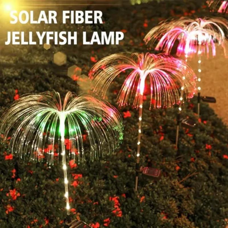 1/2/4PC Solar Jellyfish Light Outdoor Waterproof RGB Solar Garden Decorative Lamp Landscape Lighting Used For Garden Lawn Decor