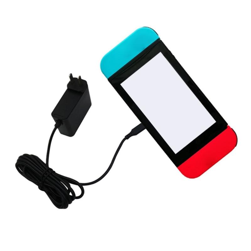 AC100-240V Power Adapter Charging Cable Adaptor for Switch Game Console AC Power Supply Adapter Type-C Charger Socket