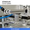 ZONESUN ZS-TB816 Double-Side Anti-Tamper Corner Seal Labeling Machine