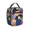 Alec Monopolys Thermal Insulated Lunch Bag for Office Reusable Food Bag Container Men Women Thermal Cooler Lunch Boxes