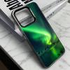 Northern Lights  Phone Case For iPhone 17,16,15,14,13,12,11 Plus,Pro Max,XS,Colorful Silver Phone case Funda Cover