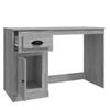 Desk with Drawer Grey Sonoma 115 X 50 X 75 Cm