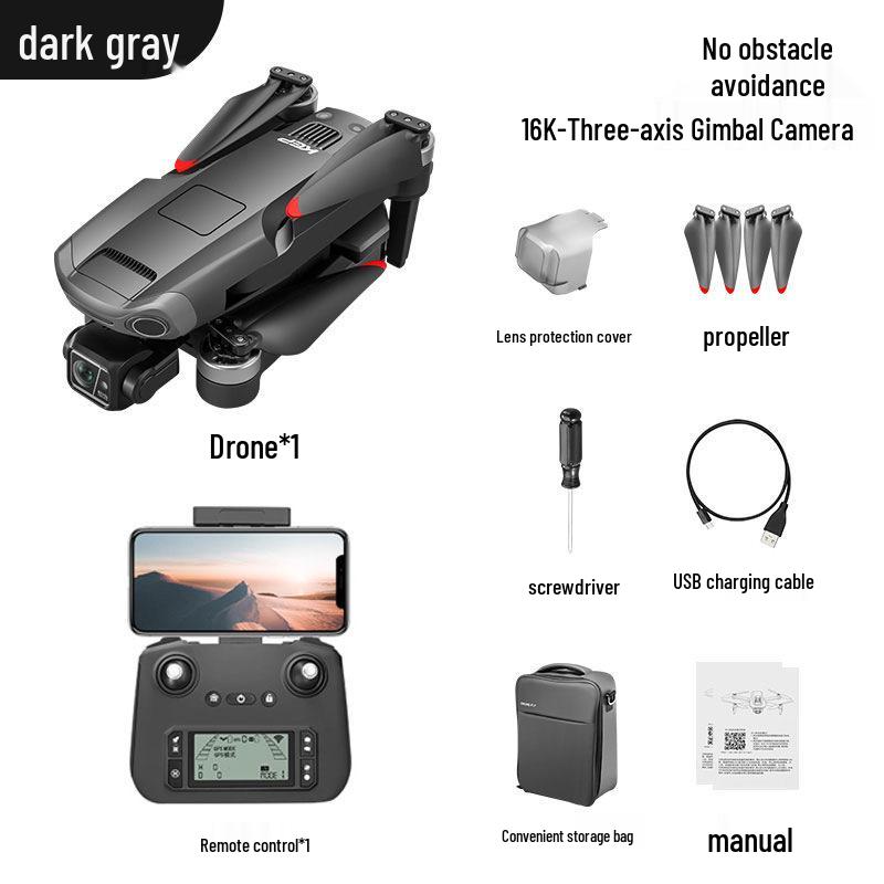 16K Night Vision GPS Drone with 20km Obstacle Avoidance & HD Aerial Photography