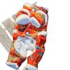 Golden Dragon Auspicious Clouds Dog Clothes - Autumn/Winter Four-Legged Cotton Outfit for Small Breeds like Teddy, Bichon, and Pomeranian.