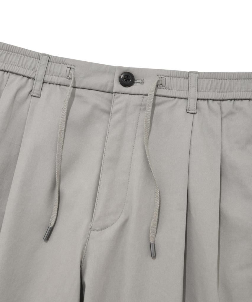 COVERNAT Tapered Chino Pants Light Grey