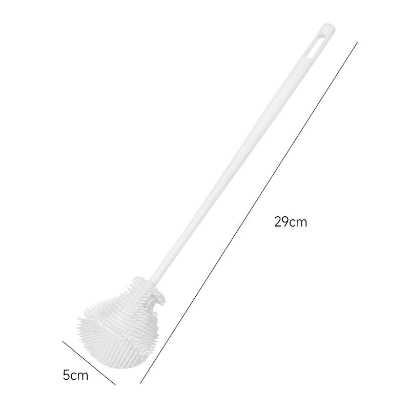 

Long-handled Cup Brush, A Household Cleaning Wonder, Baby Bottle Brush, Washing Cup Brush, Water Bottle, Water Cup and Bottle, Kitchen Cleaning Brush белый