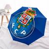 FC Porto, Badge- Automatic Opening and Closing, 8-rib Structure Portable Umbrella, Suitable for Men and Women in All Seasons - Perfect Gift