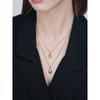 Vivid Party Dual Cubic Necklace Elbrnn214