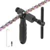 Bike Chain Breaker Cutter with Chain Hook and Replacement Pin, Bicycle Chain Repair Tool, Bicycle Chain Remove and Install Tool