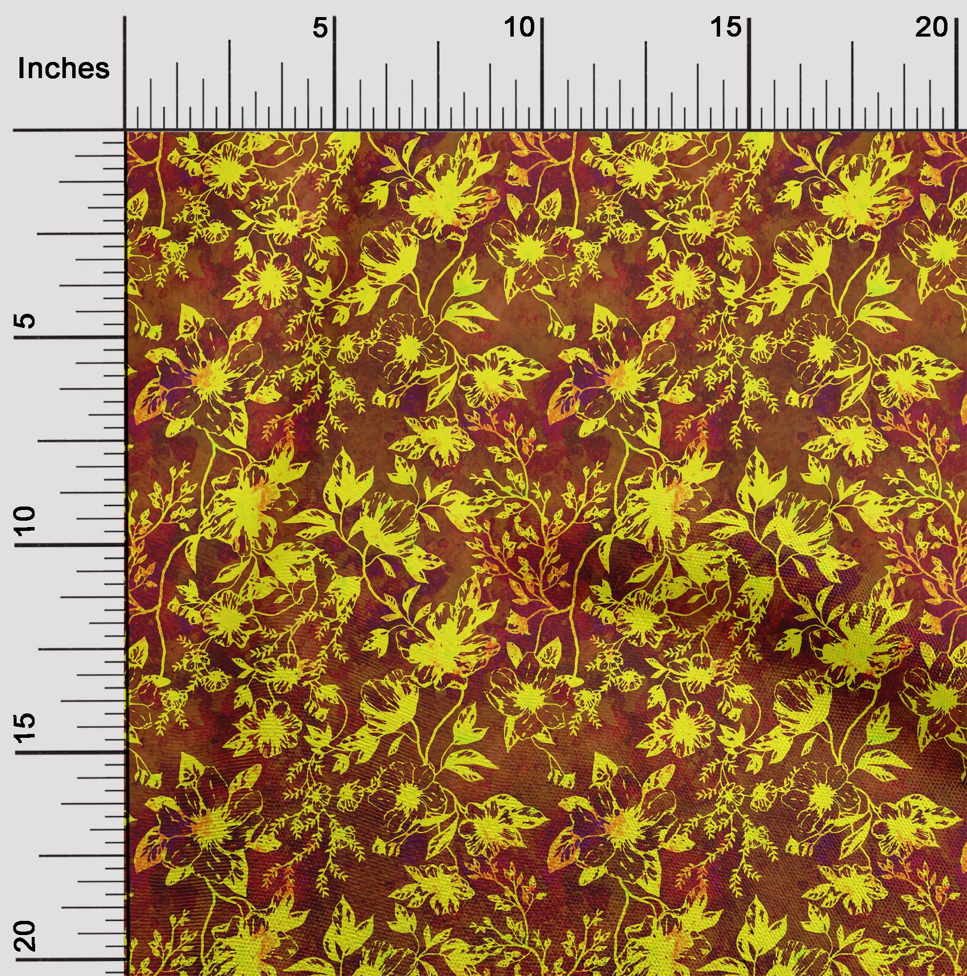 

oneOone Хлопчатобумажная гибкая коричневая ткань. Материал платья батик. Ткань с принтом. Ткань в ярдах, 40 дюймов.