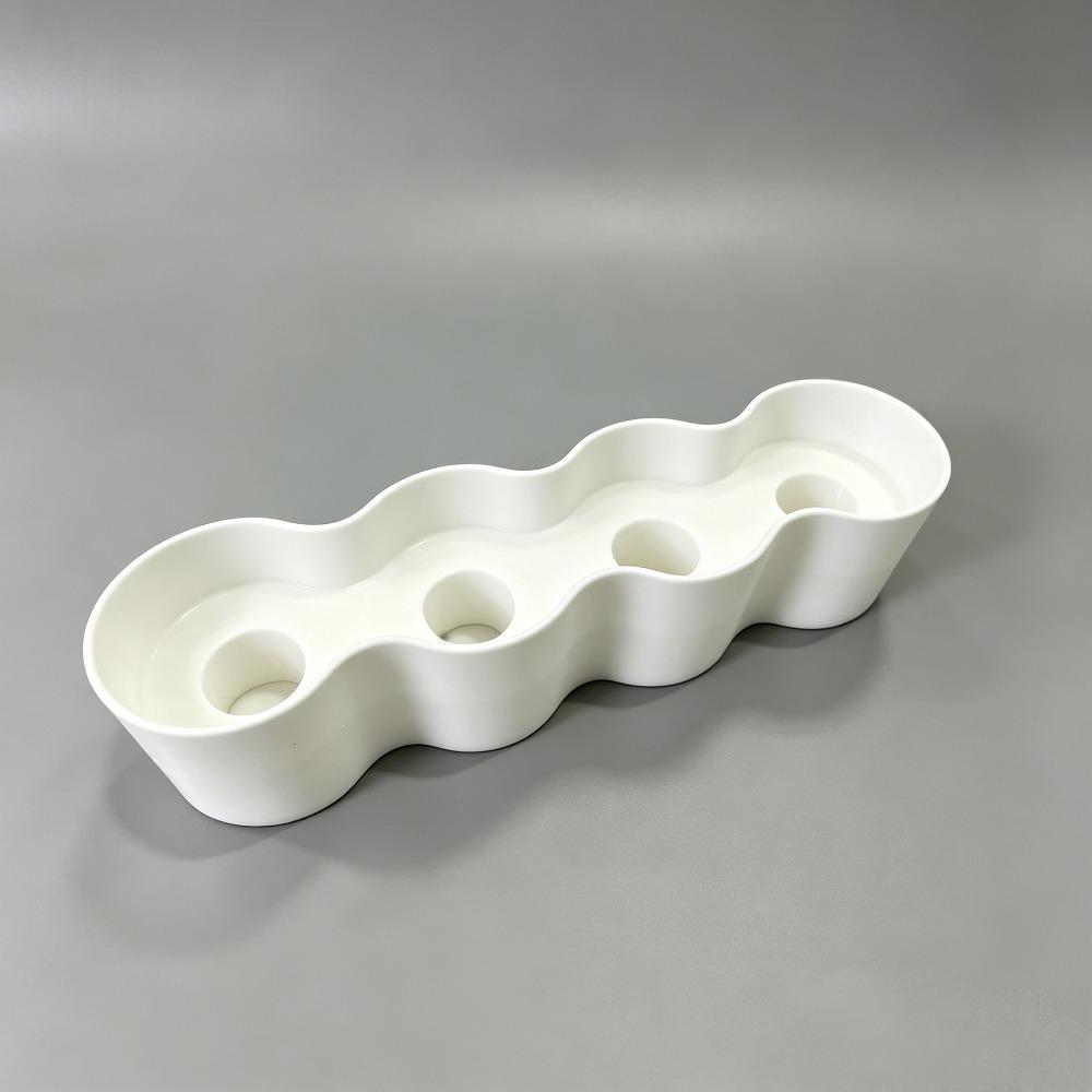 3D Printing Condiment Tube Rack Wave Shaped Ketchup Tube Fixing Shelves Refrigerator Storage