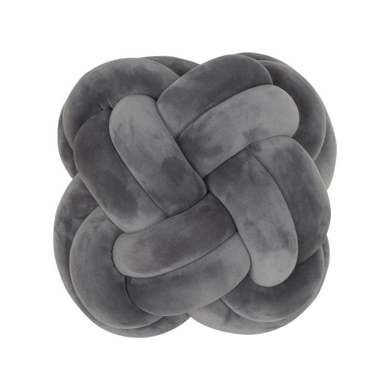 Modern Minimalist Knit Pillow With Soft Plush Cover For Living Room Decor