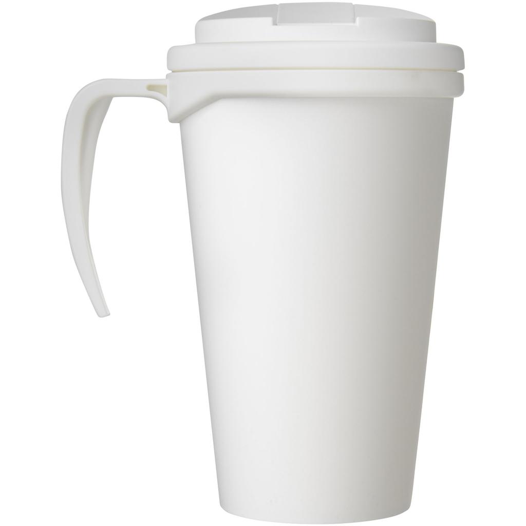 Americano "Grande" 350 ml mug with spill-proof lid White