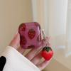 Simple strawberry case suitable for Apple AirPods Pro 1 earphone protective case 1 Pro 3rd generation Apple Wireless Bluetooth 1