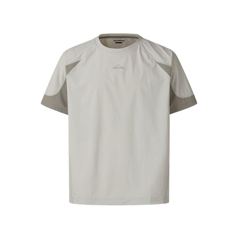 SALOMON T Shirt Men s Khaki Gray C24080 S 165