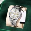 Watch Fashion Luminous Business Roman Scale Double Calendar Quartz Watch Waterproof Men'S Watch Men'S