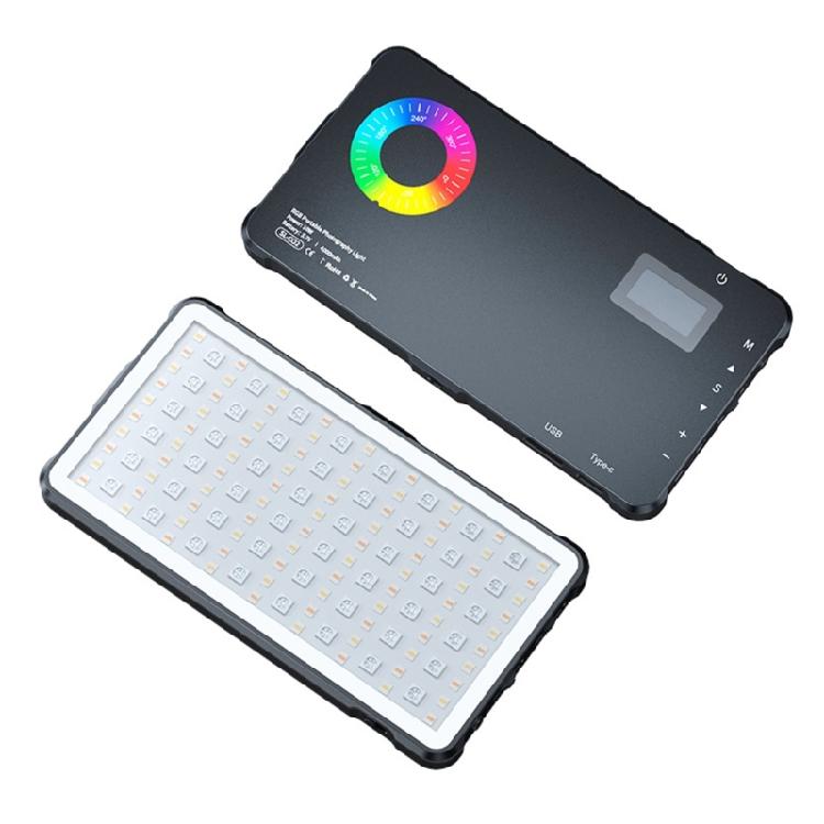 

Adjustable Color Temperature 2500K-9000K LED Video Light 10W Fill Light Full Color Temperature LED Light for Travel 1