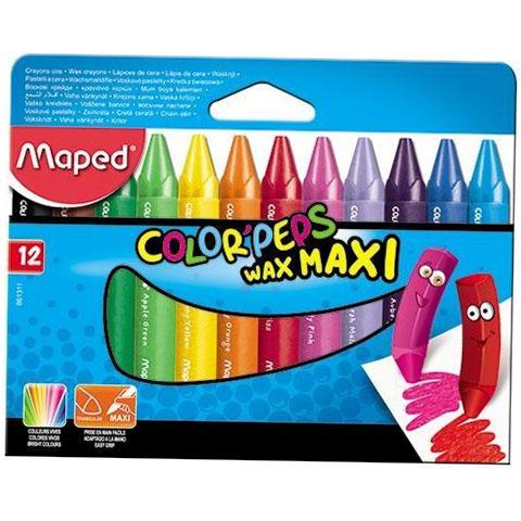 Jumbo Colorpeps Early Age Wax Crayons 12 Colors